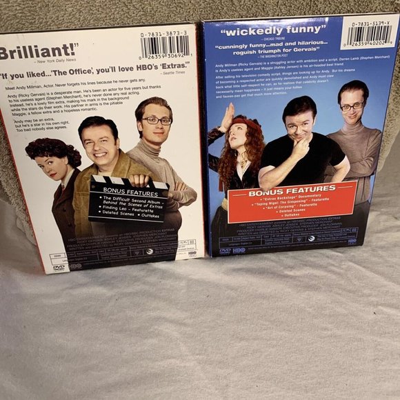 Extras: The Complete First & Second Season (DVD) Pre-owned - Picture 2 of 8